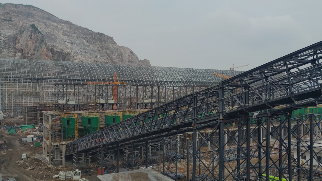 黄石华新绿色建材产业有限公司(图4) 华新(阳新)亿吨机制砂石项目